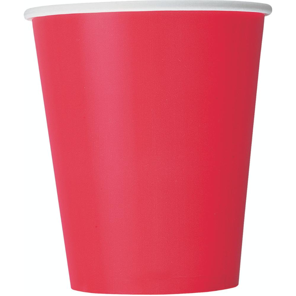 Unique- Ruby Red 14 9 Oz Cups Unique- Ruby Red 14 9 Oz Cups