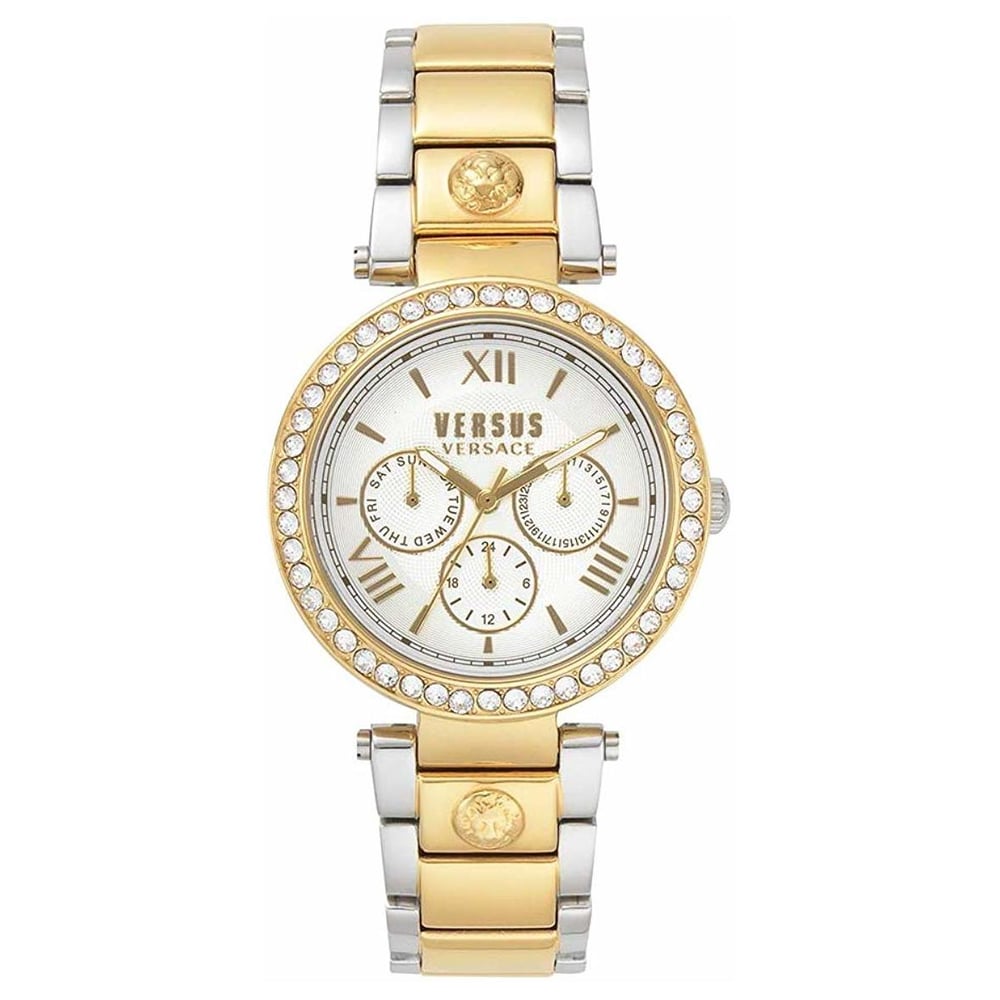 Versace Versus Camden Market Two Tone Stainless Steel Analog Women Watch VSPCA1118 Versace Versus Camden Market Two Tone Stainless Steel Analog Women Watch VSPCA1118