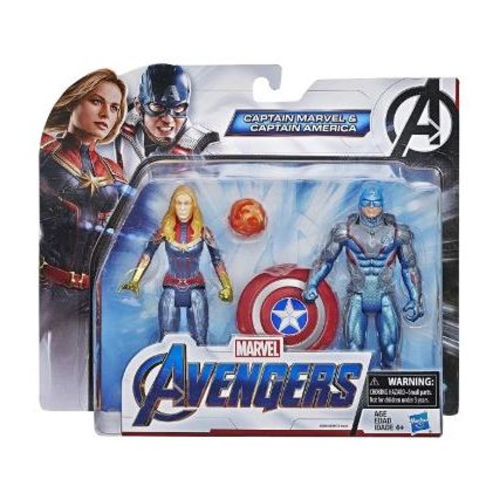 Hasbro Captain America & Captain Marvel Team Pack