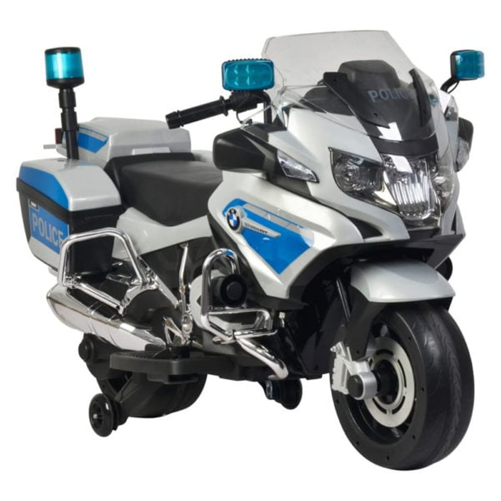 Bmw R 1200rt Powered Riding Police Motorbike Lb 212, Silver, 100% Assembled Bmw R 1200rt Powered Riding Police Motorbike Lb 212, Silver, 100% Assembled