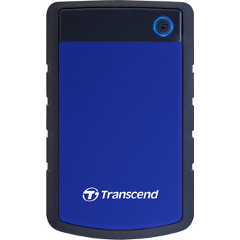 Transcend TS2TSJ25H3B Storejet External Hard Drive 2TB Blue