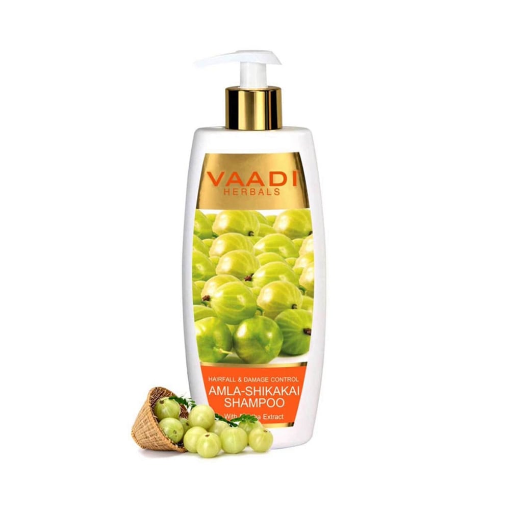 Vaadi Organics Hairfall & Damage Control Organic Shampoo (indian Gooseberry Extract) - 350 Ml