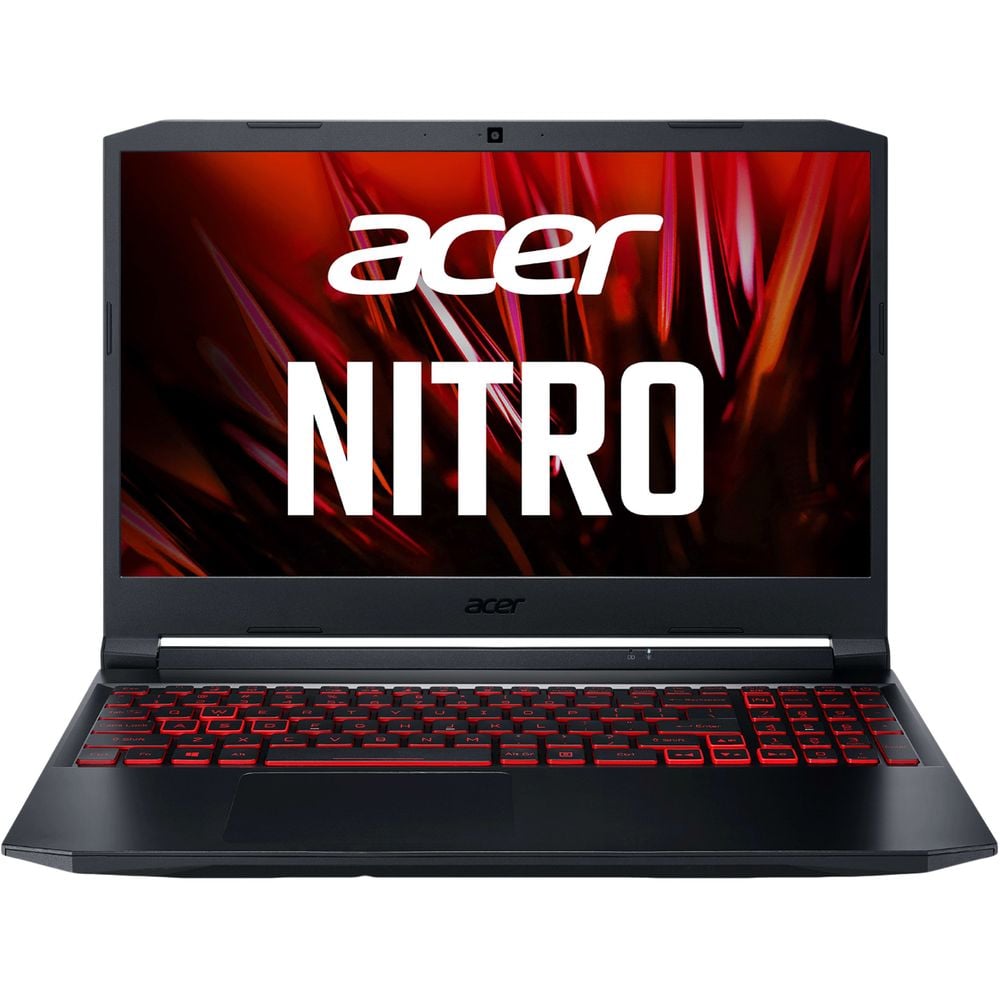 Acer Nitro 5 NH.QFGEM.002 Gaming Laptop - 11th Gen Core i7 2.3GHz 24GB 1TB 8GB Win10Home FHD 15.6inch Black NVIDIA GeForce RTX 3080 AN515 57 70Y9 (2021) Middle East Version