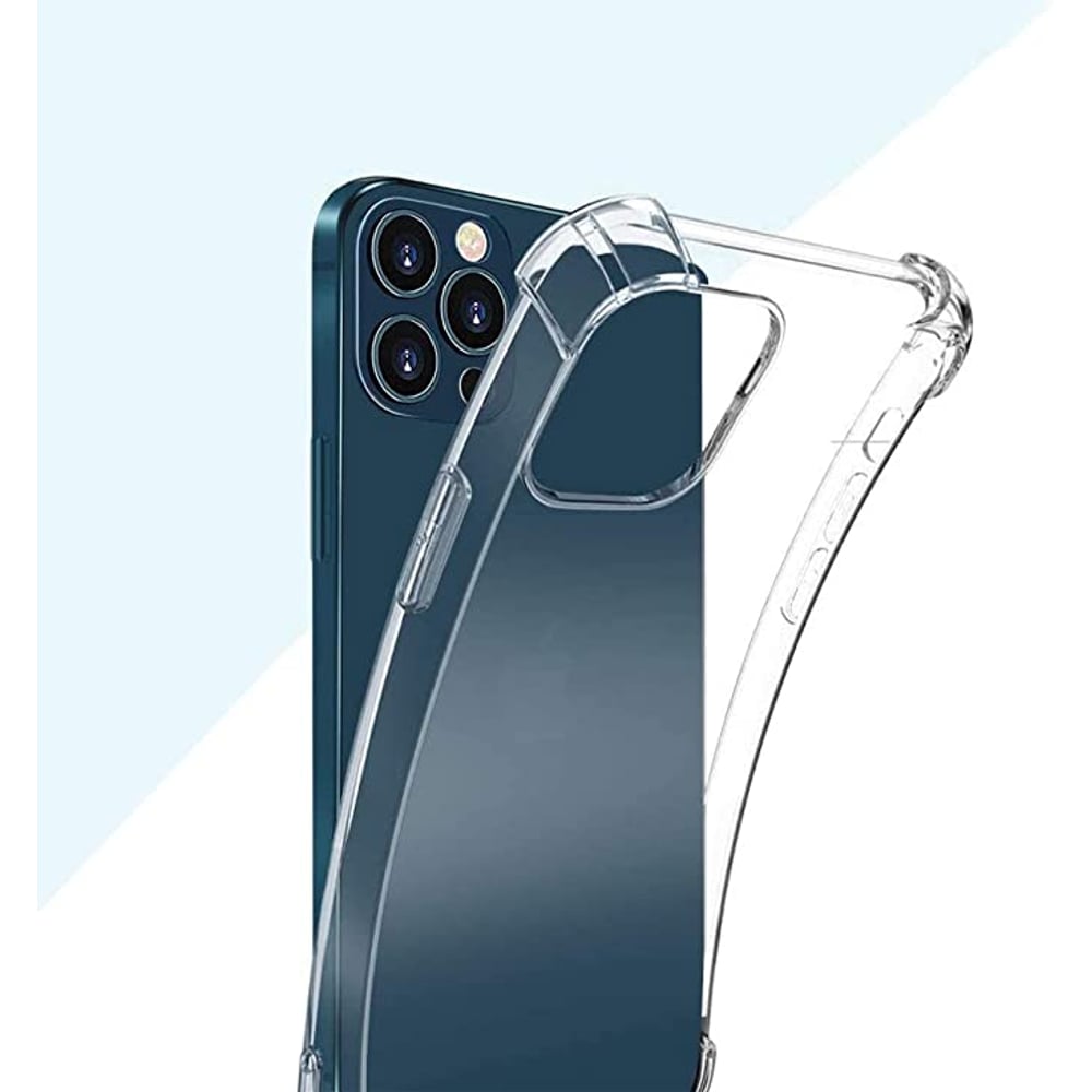Margoun Clear Case Soft Flexible TPU Anti-Shock Slim Transparent Back Cover with Reinforced Bumper Corners For iPhone 14 Pro 6.1 inch Clear Margoun Clear Case Soft Flexible TPU Anti-Shock Slim Transparent Back Cover with Reinforced Bumper Corners For iPhone 14 Pro 6.1 inch Clear