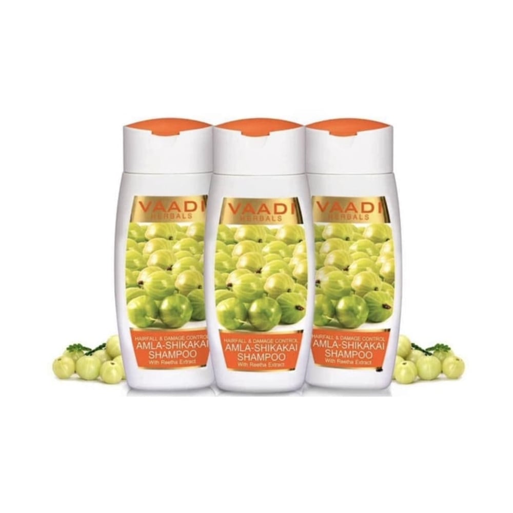 Vaadi Organics Hairfall & Damage Control Organic Shampoo 3 X 110 Ml Vaadi Organics Hairfall & Damage Control Organic Shampoo 3 X 110 Ml