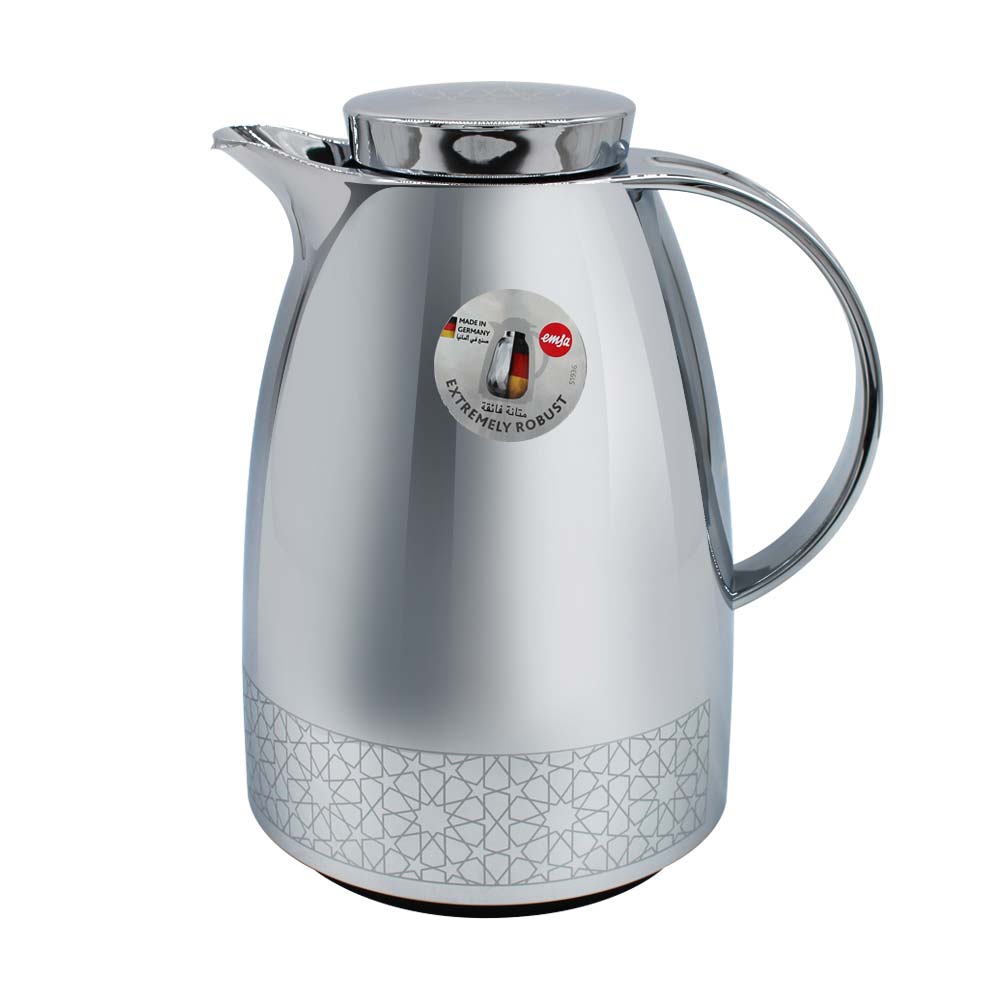 Emsa Auberge Flask Silver-Chrome 1 L Emsa Auberge Flask Silver-Chrome 1 L