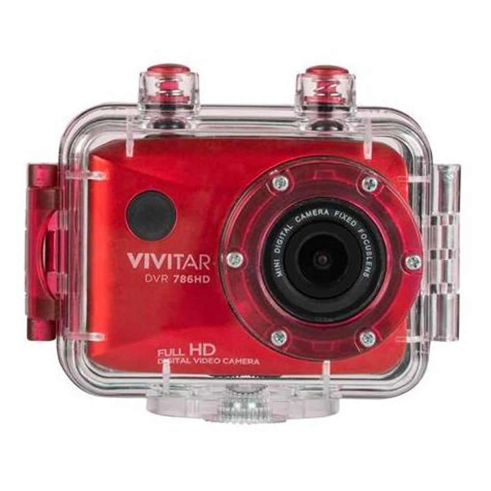 Vivitar DVR786HD Full HD Action Camera Red