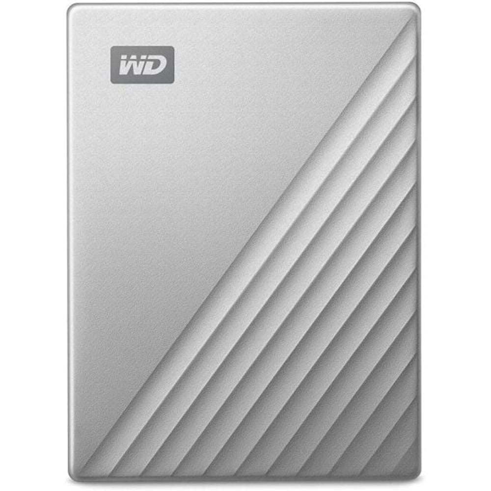 Western Digital My Passport Ultra Portable Hard Drive USB3.1 4TB Silver WDBFTM0040BSLWESN