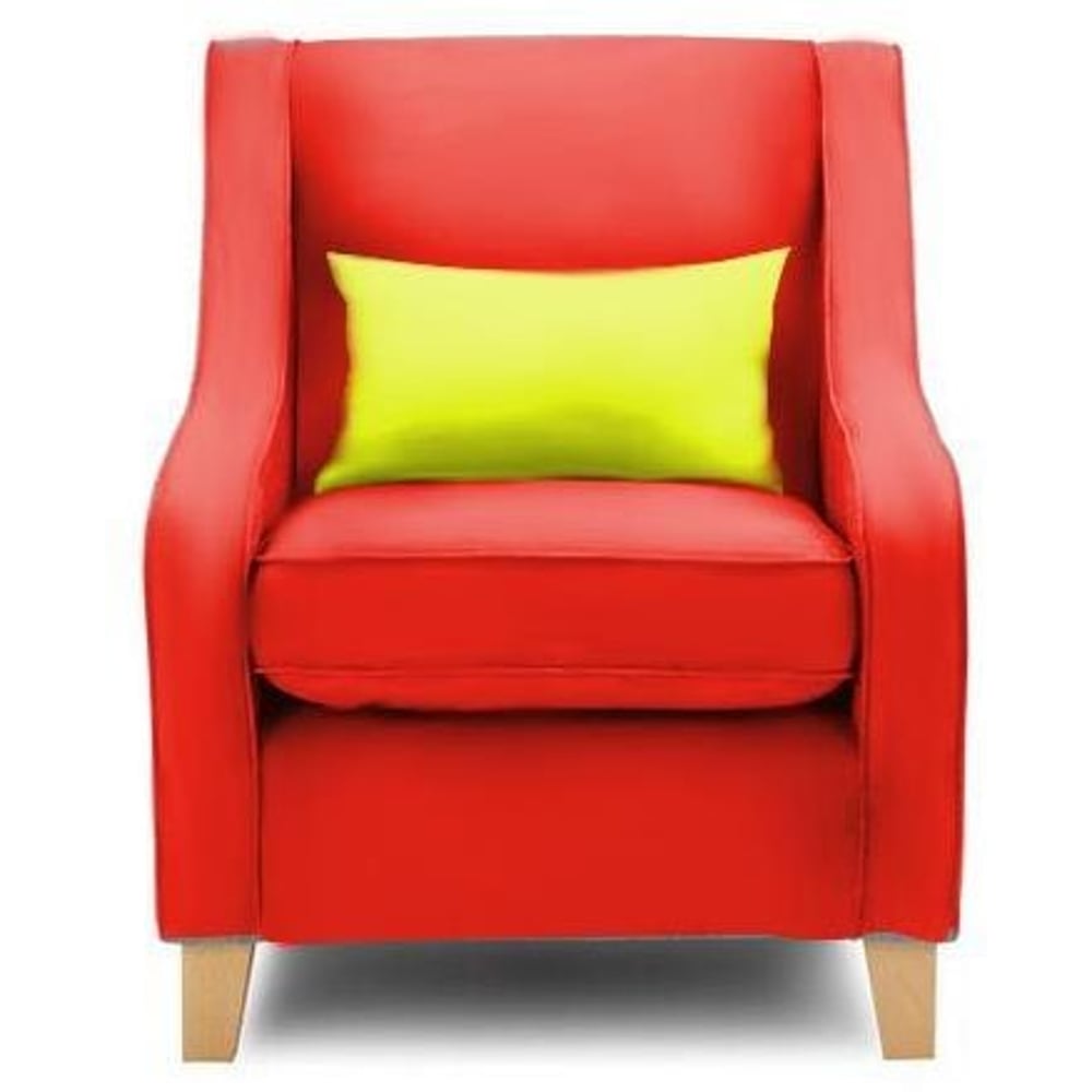 Galaxy Design Calypso Single Sofa Wood & Velvet Galaxy Design Calypso Single Sofa Wood & Velvet
