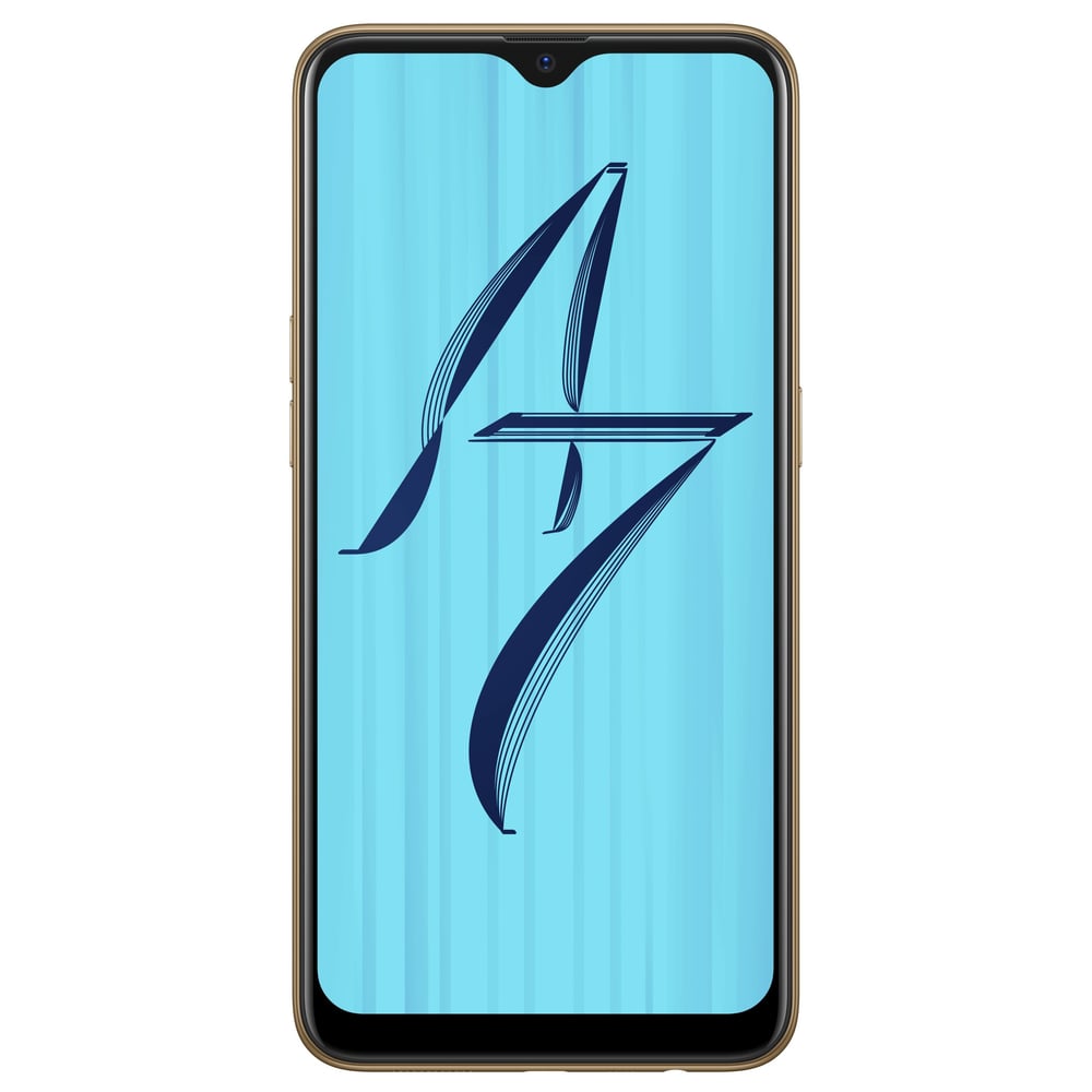 Oppo A7 64GB Glaring Gold 4G Dual Sim Smartphone CPH1903