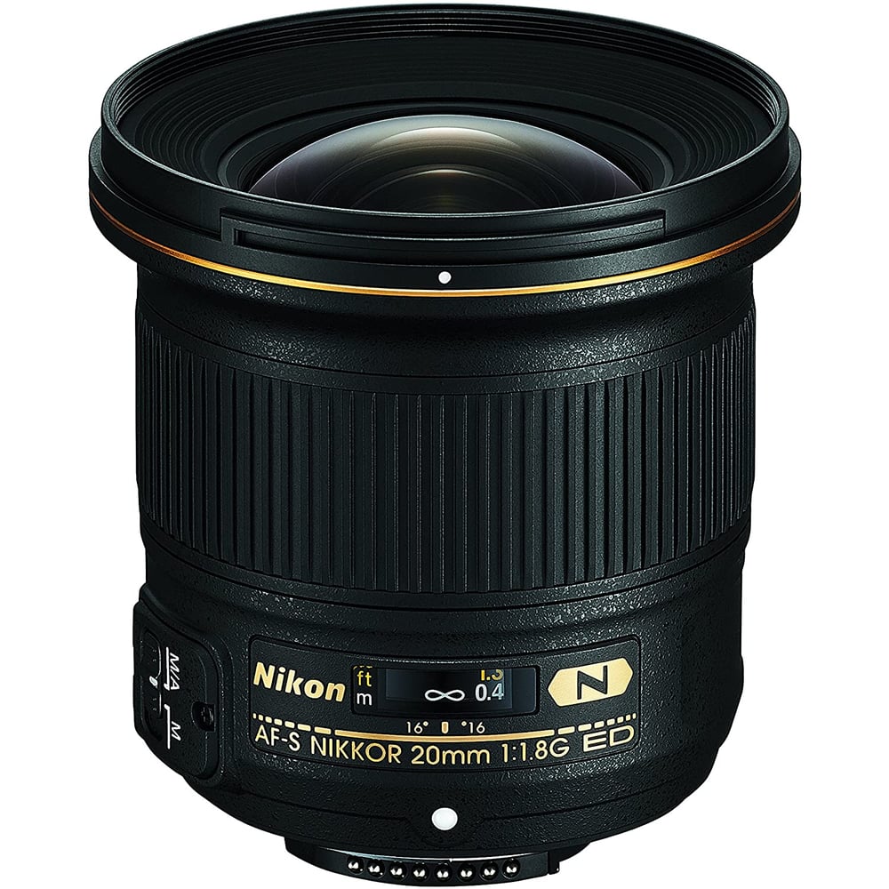 Nikon - Af-s Nikkor 20 Mm F/1.8g Ed Af-s Nikkor 20mm F/1.8g Ed Slr Lens For Cameras Nikon - Af-s Nikkor 20 Mm F/1.8g Ed Af-s Nikkor 20mm F/1.8g Ed Slr Lens For Cameras