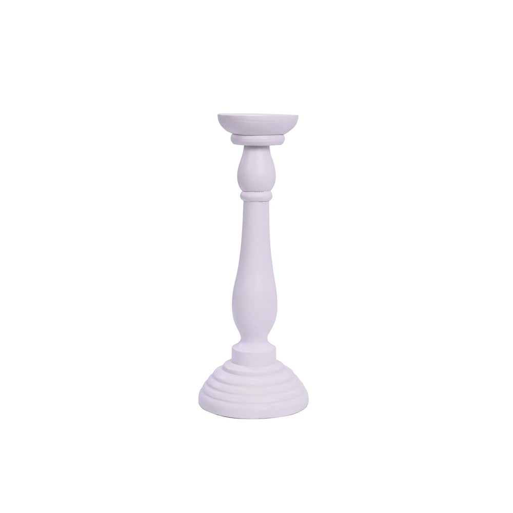 Pan Emirates Jardin Candle Holder White