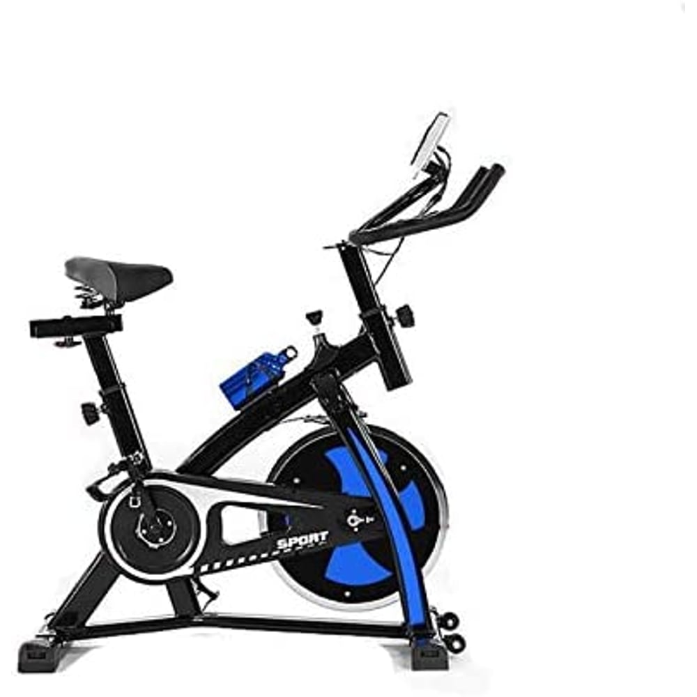 Skyland Unisex Adult EM-1554 Spinning Bike - Blue, 105 L x 21 W x 118 H