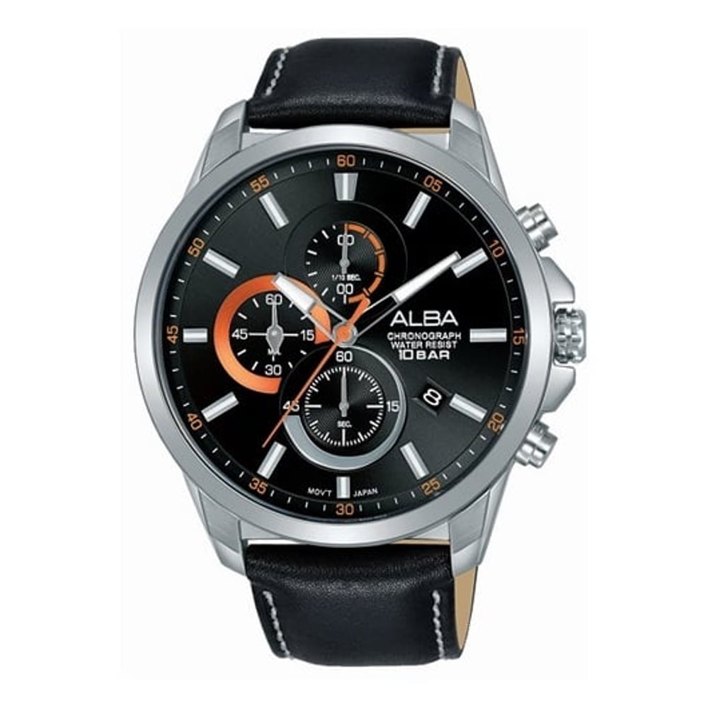 Alba AM3657X1 Men's Steel Chronograph Watch