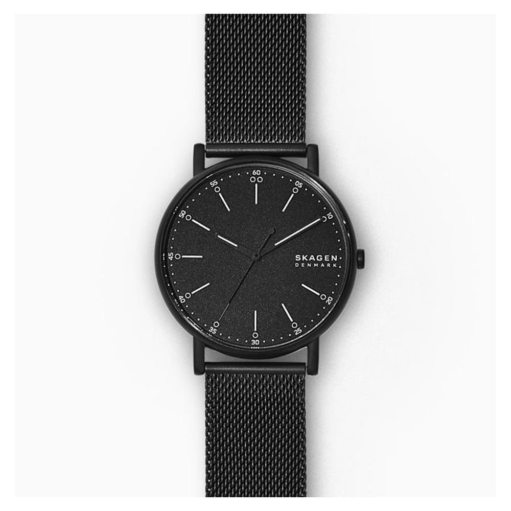 Skagen Signatur Black Mesh Men Watch SKW6579