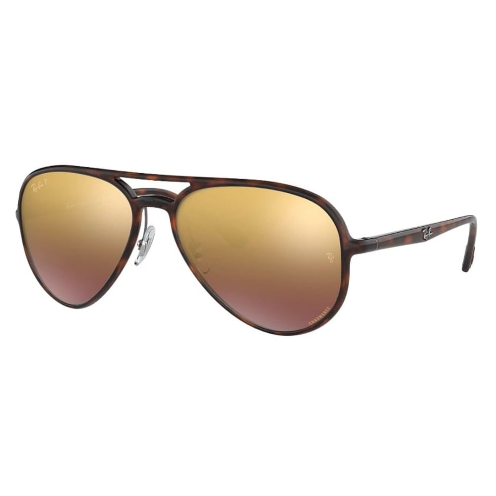 Rayban Aviator Tortoise Plastic Polarized Unisex Sunglasses - RB4320CH-710/6B-58 Rayban Aviator Tortoise Plastic Polarized Unisex Sunglasses - RB4320CH-710/6B-58