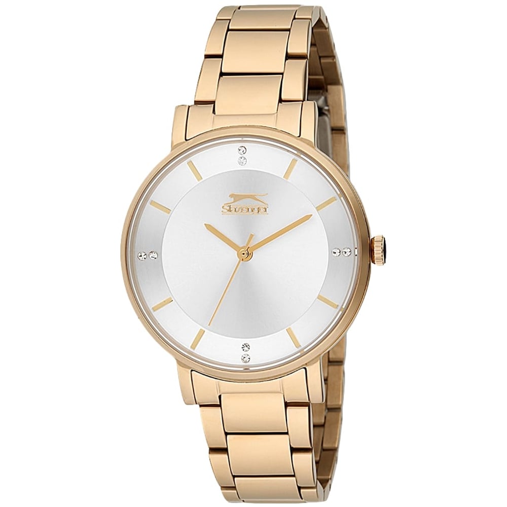 Slazenger Women's Analog Silver Dial Watch -sl.9.6060.3.02