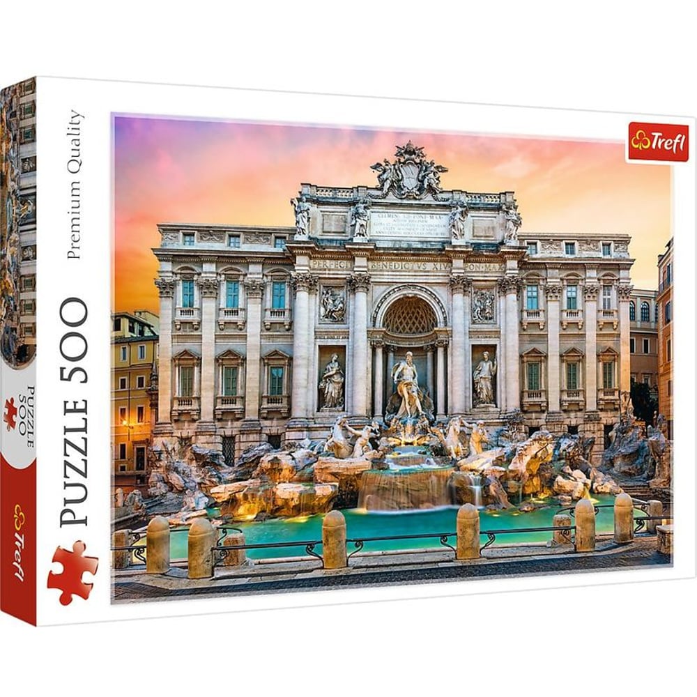 Trefl 37292 Fontanna Di Trevi, Rome Puzzle