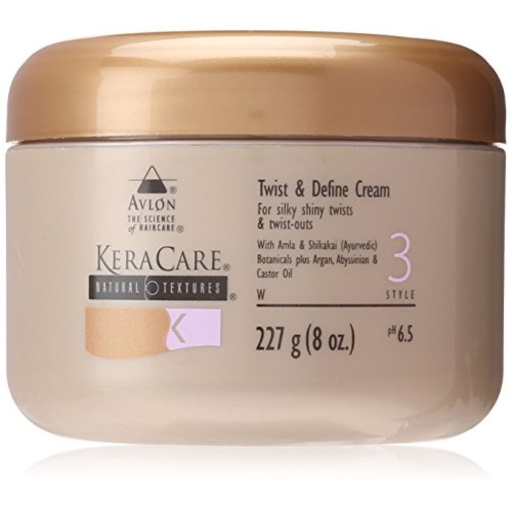 Avlon Keracare Natural Textures Twist And Define Cream, 8 Ounce Avlon Keracare Natural Textures Twist And Define Cream, 8 Ounce