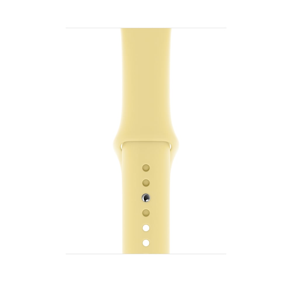 Apple 44mm Lemon Cream Sport Band - S/M & M/L