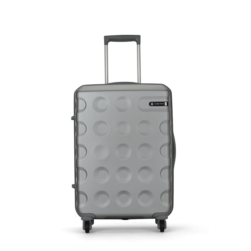 Buy CARLTON Carbon Silver Hardside 75 cm Large Checkin Luggage CA