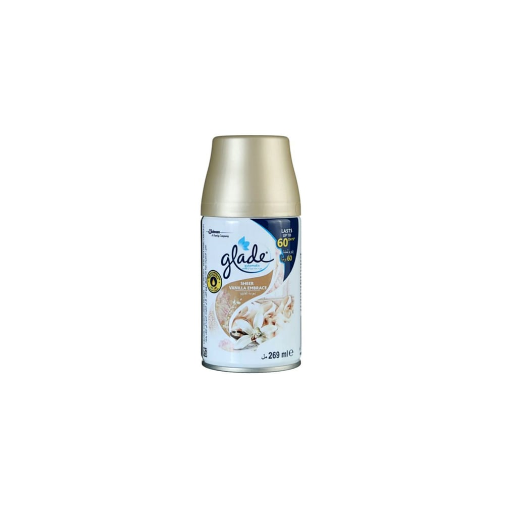 Glade Sheer Vanilla Embrace Automatic Spray Air Freshener 269ml