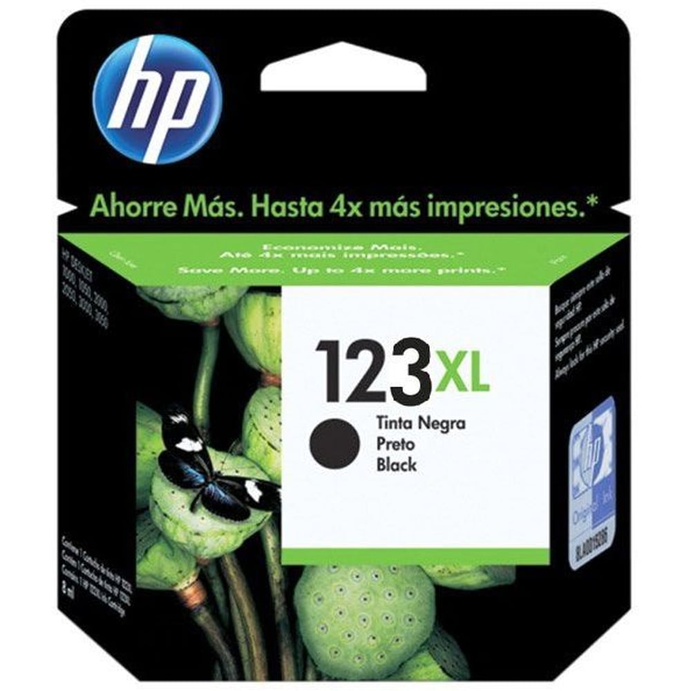 HP F6V19AE 123XL High Yield Black Original Ink Cartridge HP F6V19AE 123XL High Yield Black Original Ink Cartridge