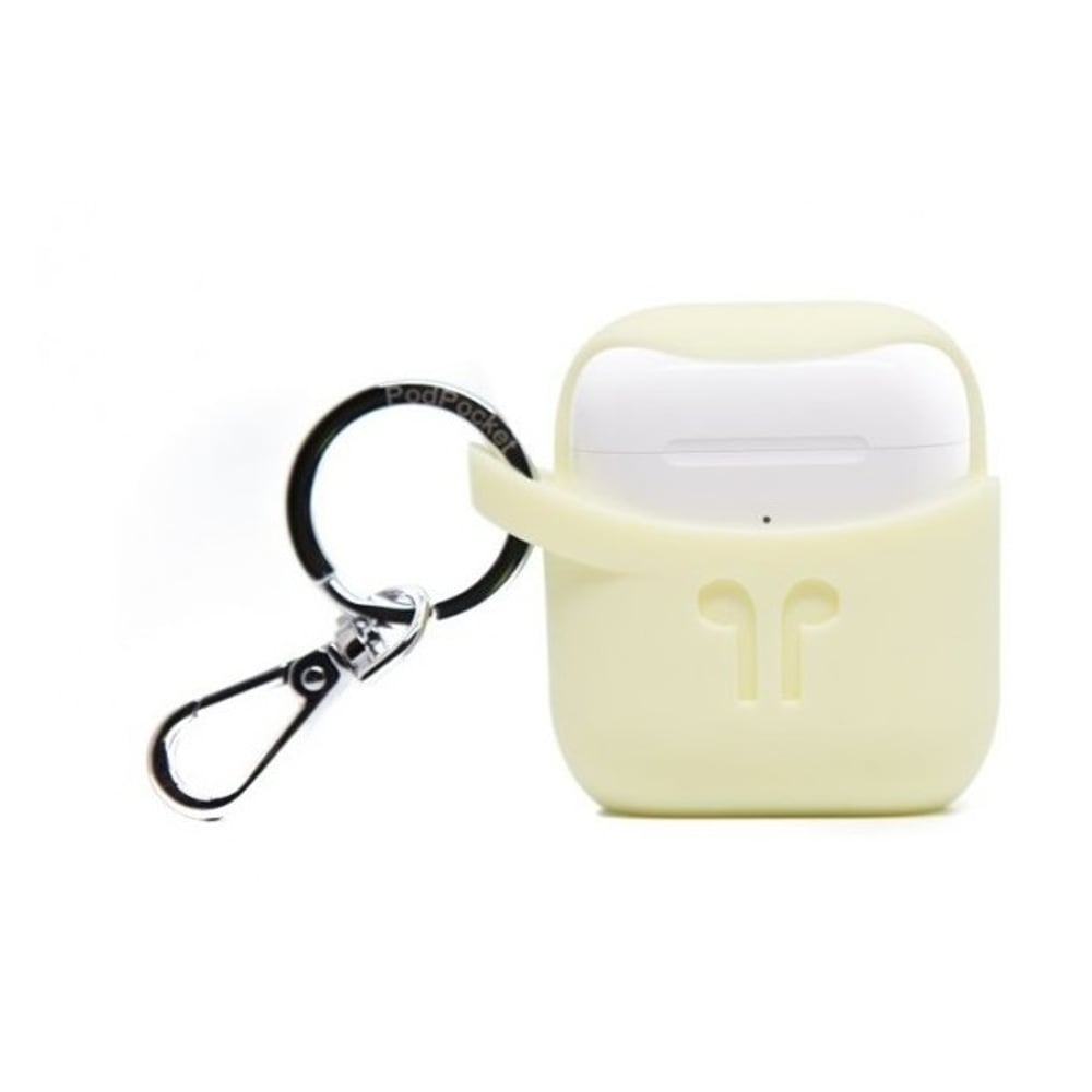 Podpocket Silicone Case Mellow Yellow For Apple Airpod Podpocket Silicone Case Mellow Yellow For Apple Airpod