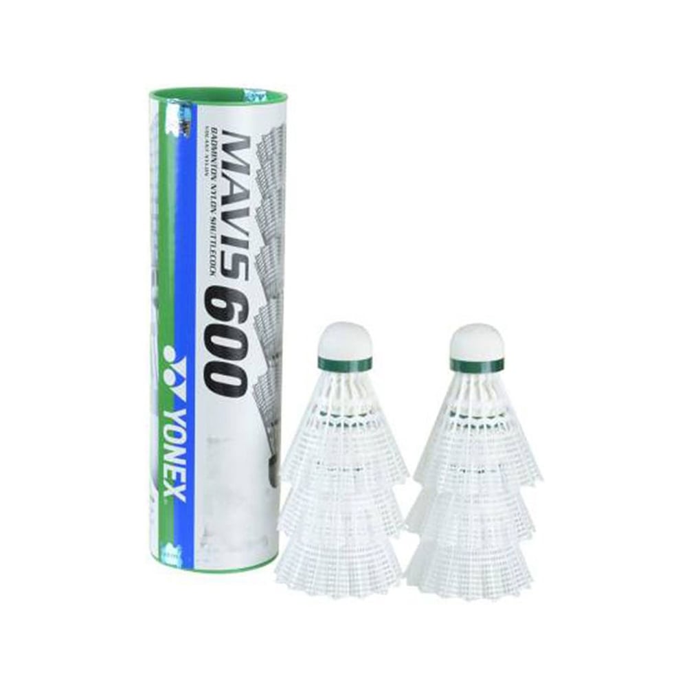 Yonex Mavis 600 White Slow 1*6 Green Cap Yonex Mavis 600 White Slow 1*6 Green Cap