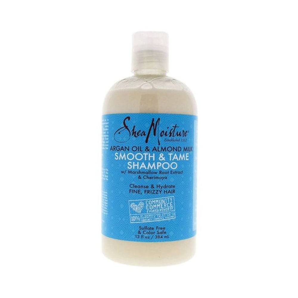 Shea Moisture Argan Oil And Almond Milk Smooth And Tame Shampoo 13Ounce Shea Moisture Argan Oil And Almond Milk Smooth And Tame Shampoo 13Ounce