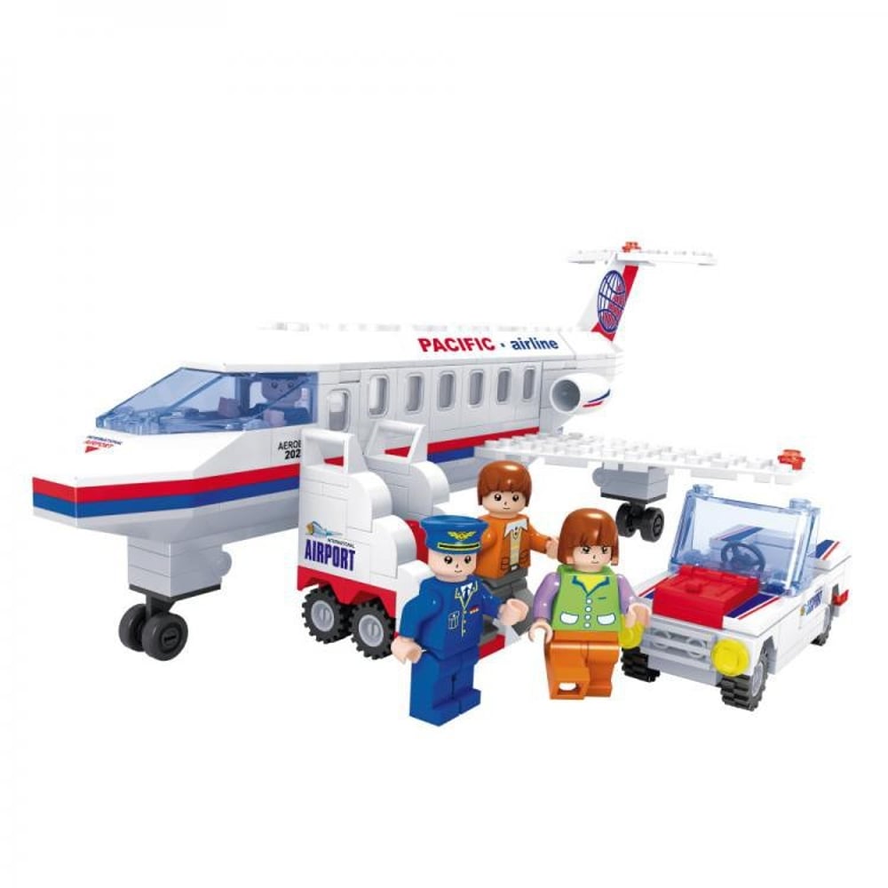 Ox Blocks Jet Plane W Accessories 252pcs Ox Blocks Jet Plane W Accessories 252pcs