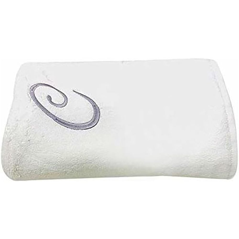 Personalized For You Cotton White C Embroidery Bath Towel 70*140 cm Personalized For You Cotton White C Embroidery Bath Towel 70*140 cm