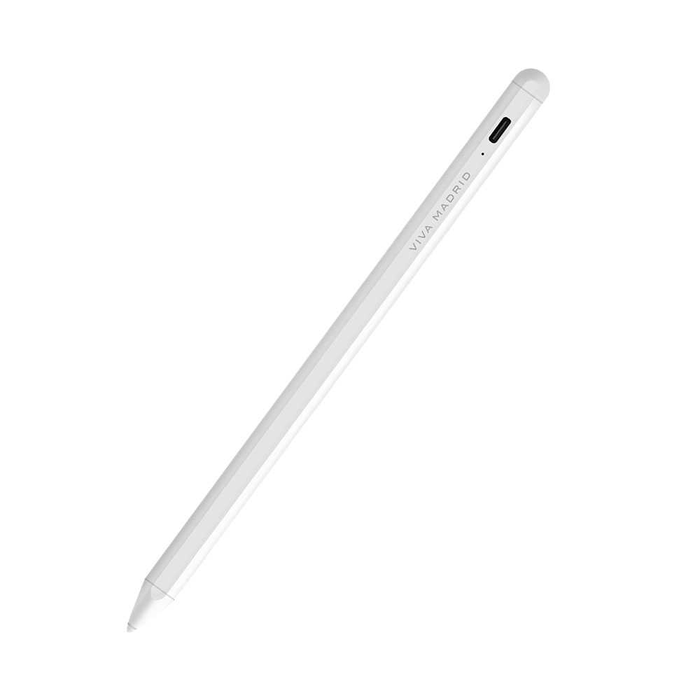Viva Madrid Glide+ Aluminum Magnetic Stylus Pencil, Palm Rejection, Smart Sensitivity Sensor, Compatible With Apple Ios 12.2 & Above Ipad Pro 11 & 12.9 Inch / Ipad 7th Gen/ipad 6th Gen - White Viva Madrid Glide+ Aluminum Magnetic Stylus Pencil, Palm Rejection, Smart Sensitivity Sensor, Compatible With Apple Ios 12.2 & Above Ipad Pro 11 & 12.9 Inch / Ipad 7th Gen/ipad 6th Gen - White