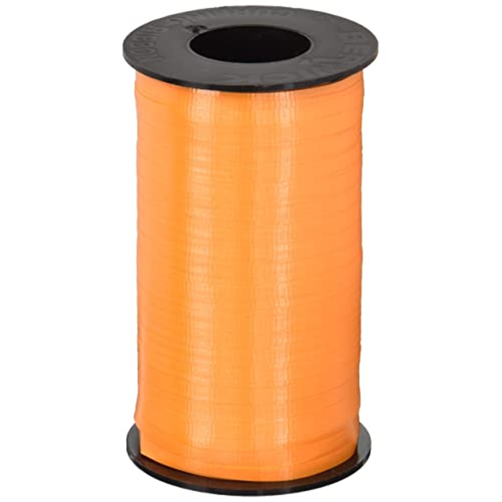 Unique- Orange Traditional Crimped Curling Ribbon 3.08 In Unique- Orange Traditional Crimped Curling Ribbon 3.08 In