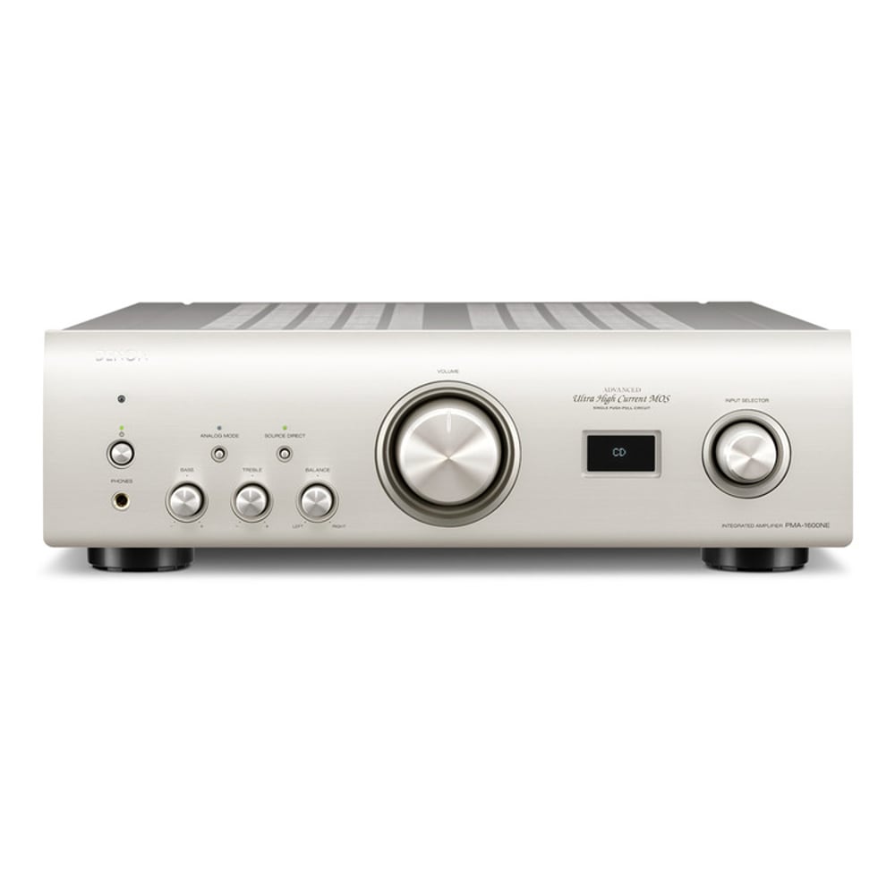 Denon Pma-1600ne Silver Stereo Integrated Amplifier |up To 140w X 2 Channels Denon Pma-1600ne Silver Stereo Integrated Amplifier |up To 140w X 2 Channels