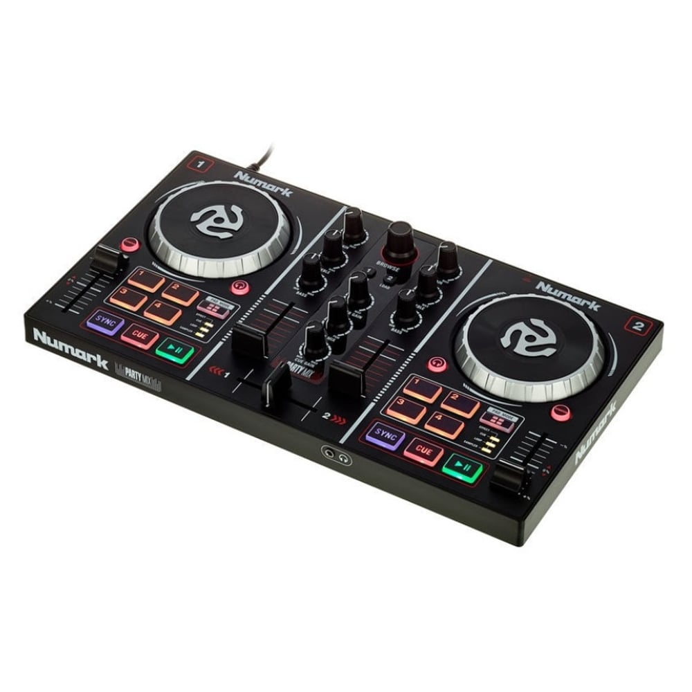 Numark PARTYMIX DJ Controller With Built In Light Show