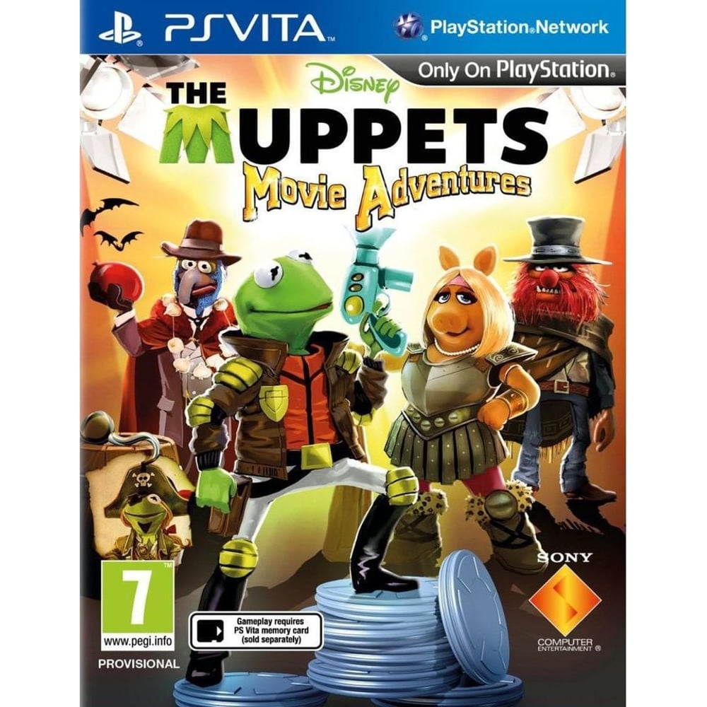 PS Vita The Muppets Movie Adventures Game