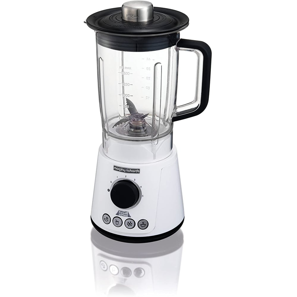 Morphy Richards 403040 Total Control Blender, White,