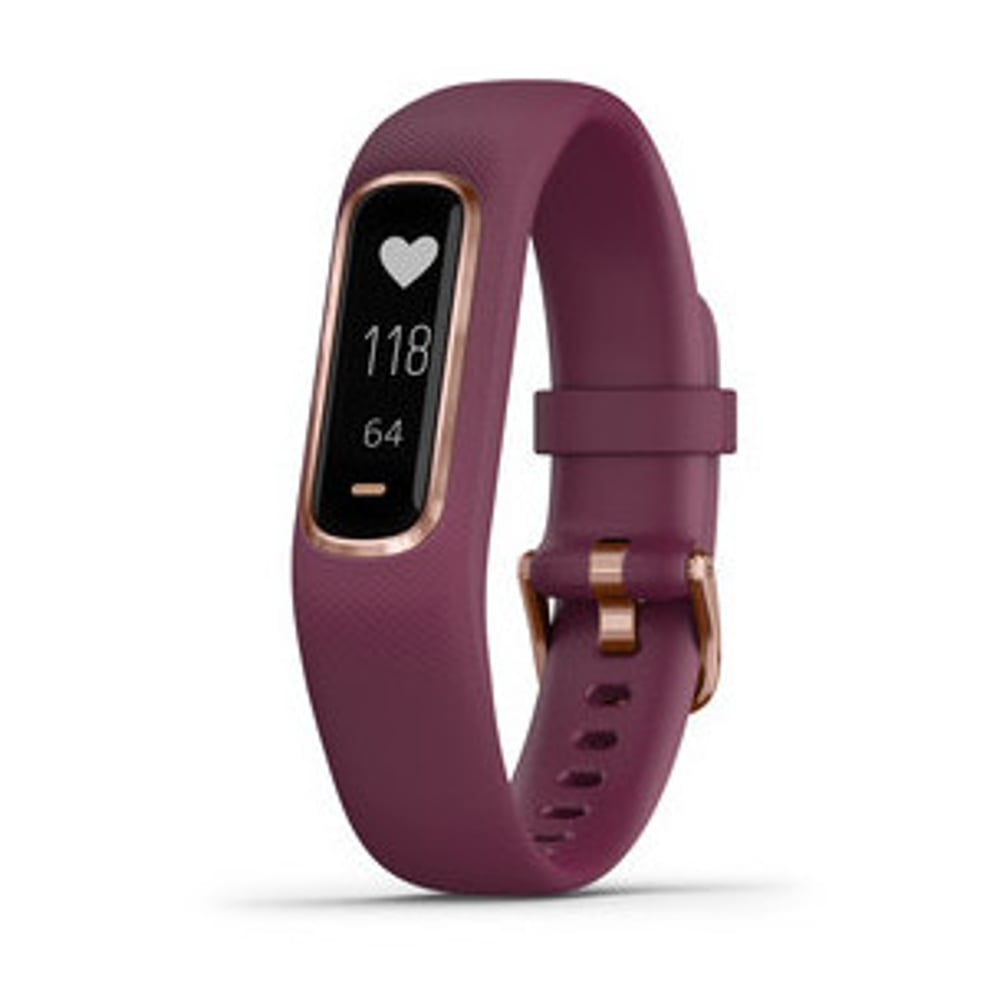 Garmin Vivosmart 4 Rose Gold With Berry Band - Small/Medium