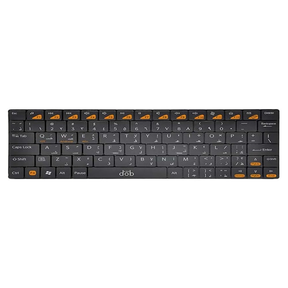 Porsh DOB KB 630 Bluetooth Keyboard Black