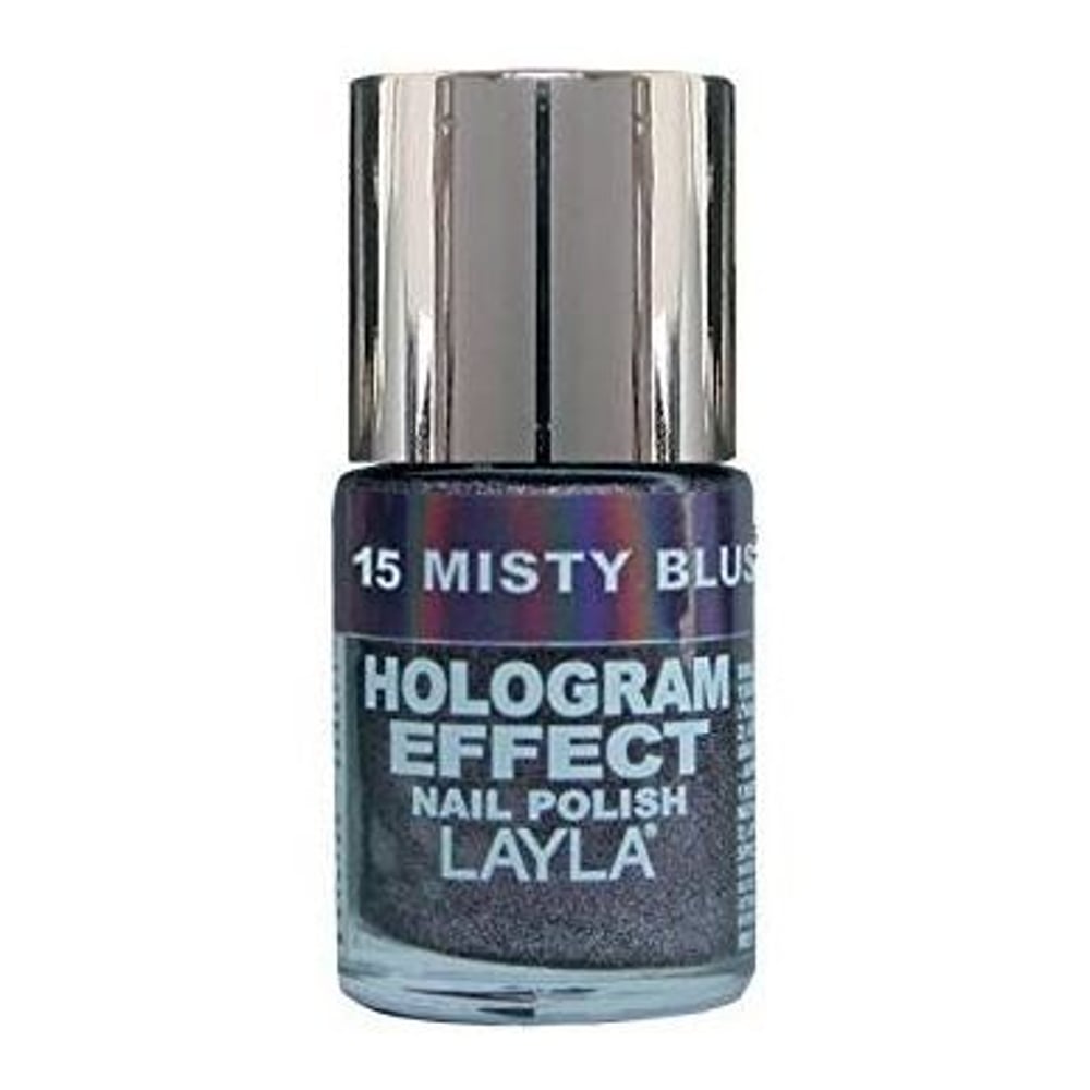 Layla Hologram effect Nail Polish Misty Blush 015