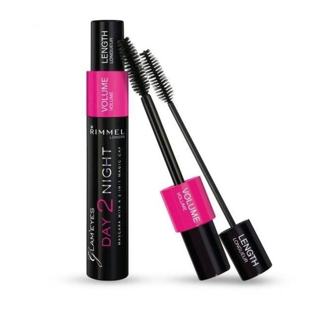 Rimmel London Day 2 Night Mascara Black Rimmel London Day 2 Night Mascara Black