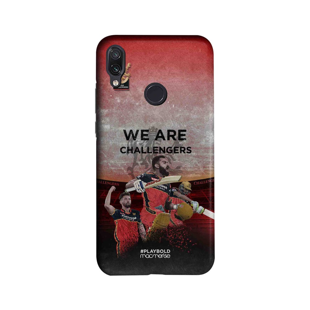Macmerise Rcb Fighters - Sleek Case For Xiaomi Redmi Note 7 Pro