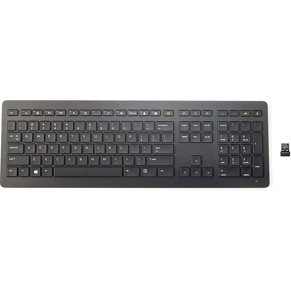 HP Wireless Collaboration Keyboard Uk Black Z9N39AA#ABU