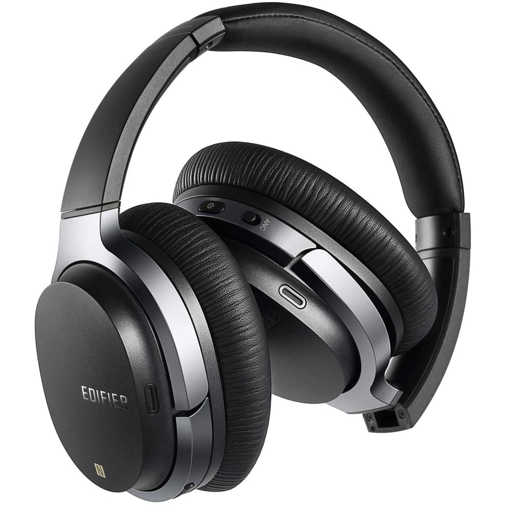 Edifier Active Noise Cancelling Bluetooth Headphones Black W860nbbk