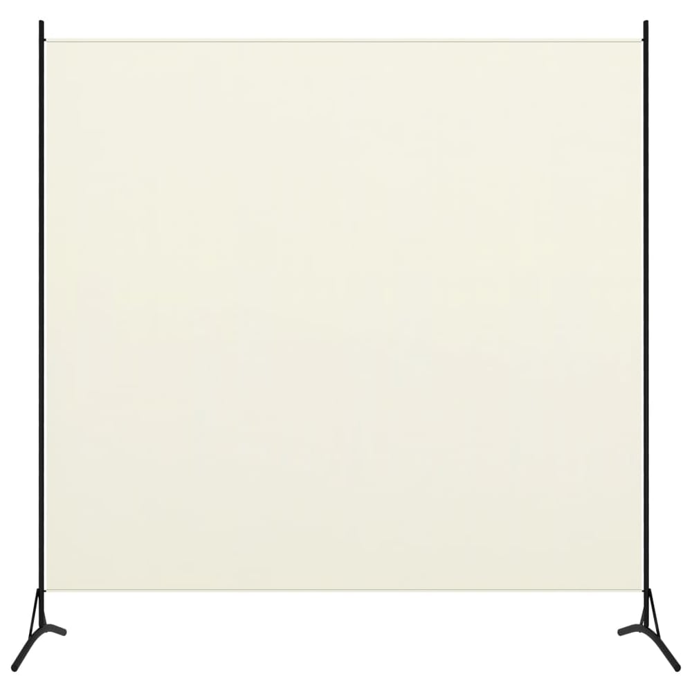 Vidaxl 1-panel Room Divider Cream White 175x180 Cm Vidaxl 1-panel Room Divider Cream White 175x180 Cm