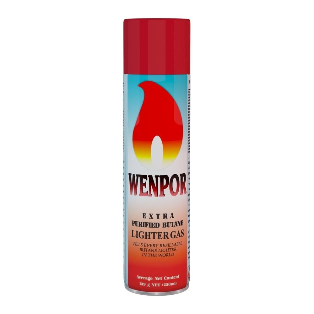 Wenpor Gas Lighter 250ml Wenpor Gas Lighter 250ml