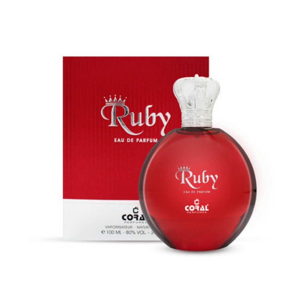 عطر كورال روبي للنساء - او دي بارفان ، 100 مل عطر كورال روبي للنساء - او دي بارفان ، 100 مل