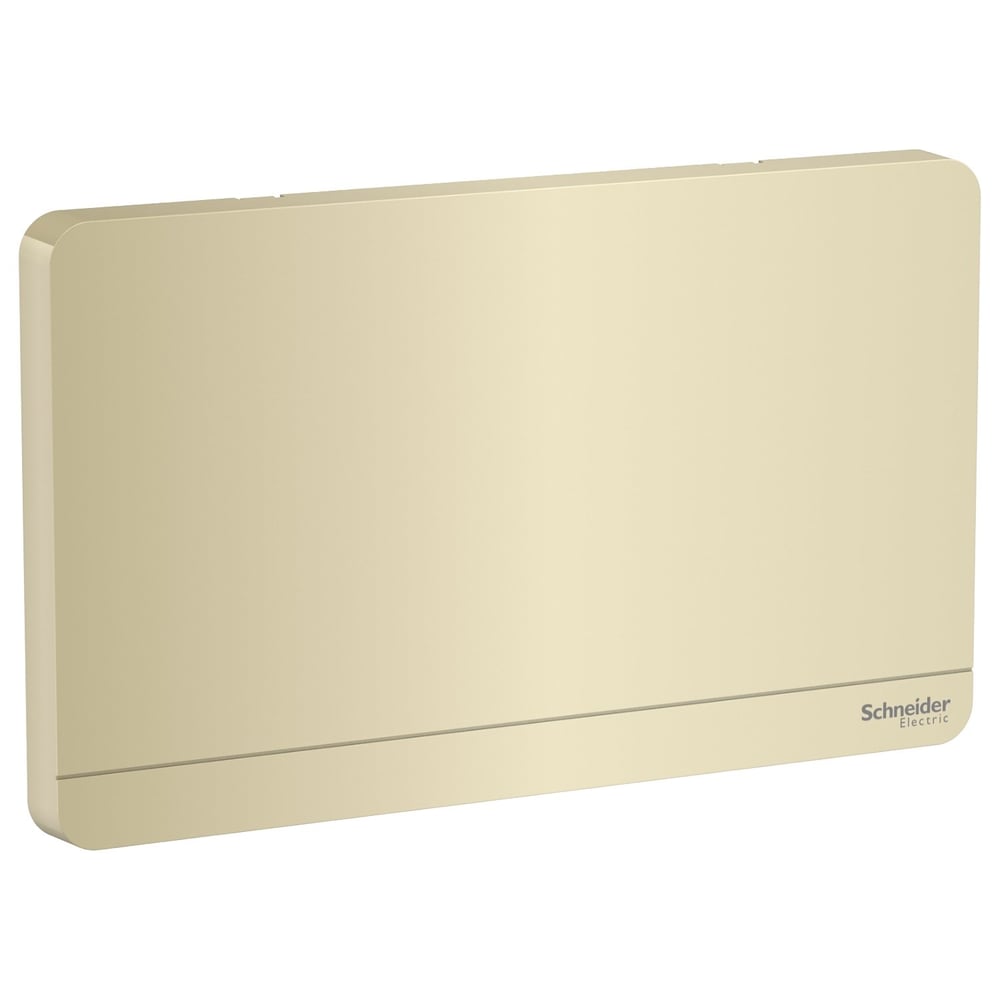 Schneider Electric AvatarOn, 2G Blank Plate, Wine gold (Model Number-E8330TX_WG) Schneider Electric AvatarOn, 2G Blank Plate, Wine gold (Model Number-E8330TX_WG)