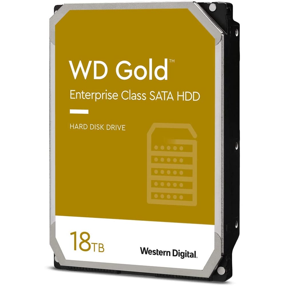 Western Digital 18tb Wd Gold Enterprise Class Internal Hard Drive - 7200 Rpm Class Sata 6 Gb/s 512 Mb Cache 3.5